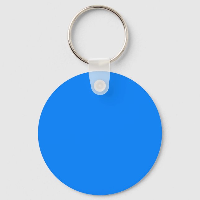 Azure (solid färg) nyckelring (Framsida)