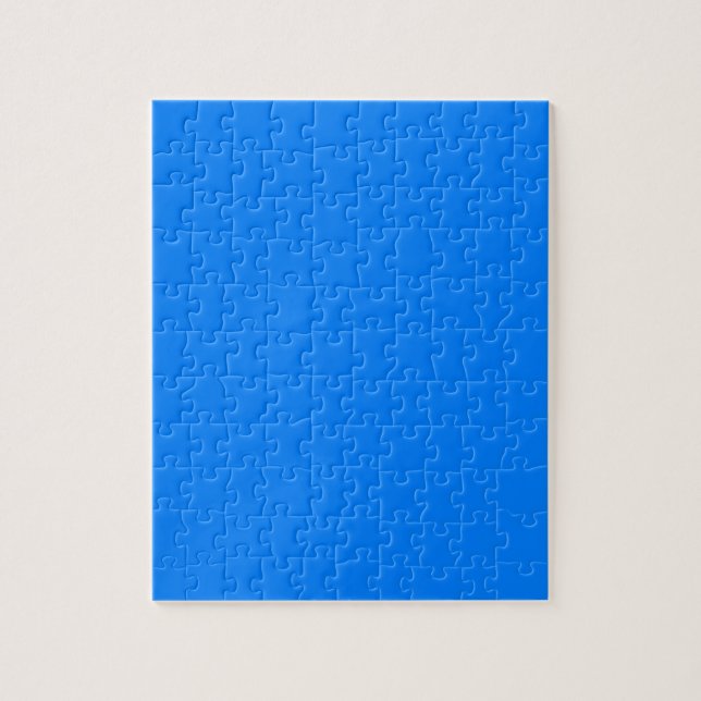 Azure (solid färg) pussel (Vertikal)