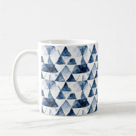 Azure Triangles Kaffemugg