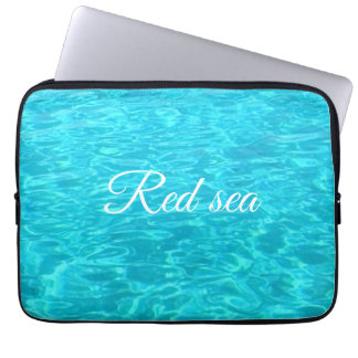 Azure vatten i Red sea Laptop Fodral