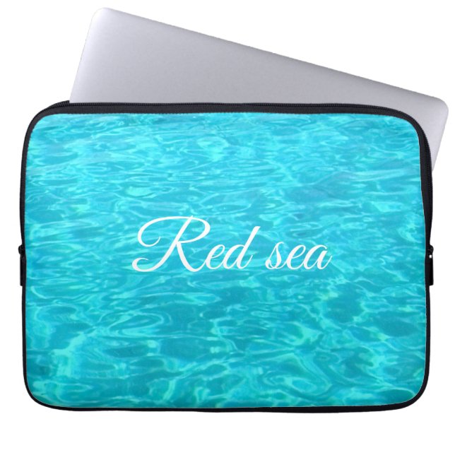 Azure vatten i Red sea Laptop Fodral (Framsidan)