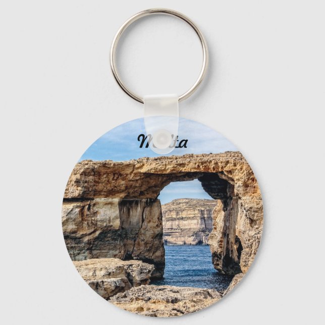 Azure Window i Malta Nyckelring (Framsida)