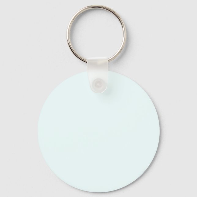 Azure (X11/webben färg) (solid färg) Nyckelring (Framsida)