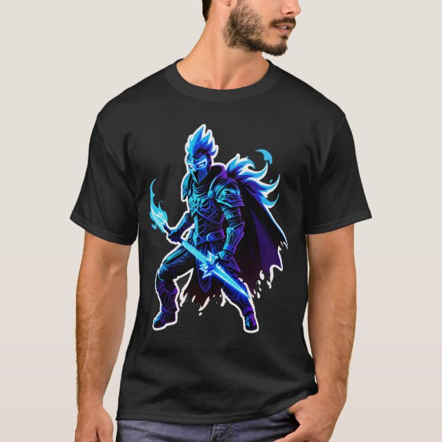 Azurflammans Väktare T Shirt (Framsida)