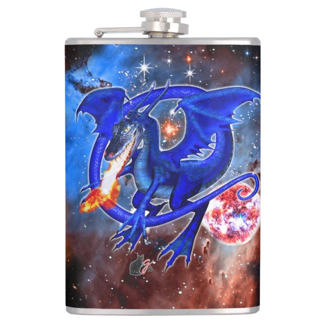 Azurite Cosmic Dragon Fickplunta (Framsidan)