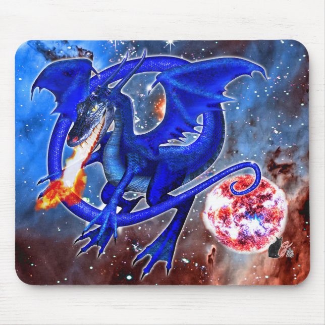 Azurite Cosmic Dragon Musmatta (Framsidan)