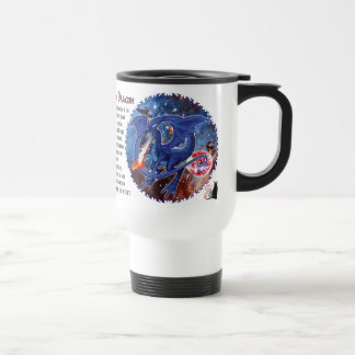 Azurite Kosmiska Drakon Resemugg