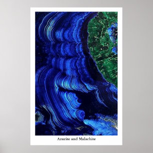 Azurite och Malakit Poster