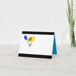 B002 - Skyline Birthday Spegel Card Tack Kort