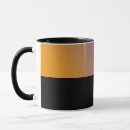 B03 - Tasse mit Orange Blau Farbverlauf Mugg