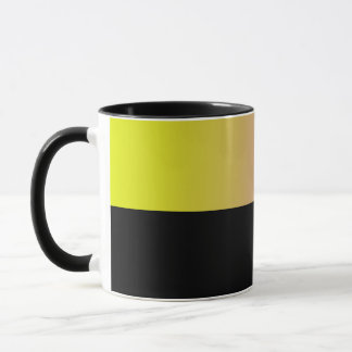 B04 - Tasse mit Gelb Violett Farbverlauf Mugg