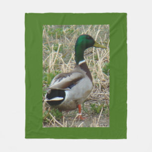 B12 Gräsand Drake Fleecefilt