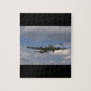 B17 beklär högra Angle_WWII flygplan Pussel