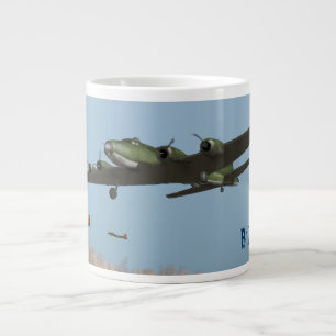 B17 Flygande fästning Jumbo Mugg