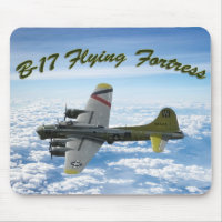 B17 Flygande fästning WWII-bombplan