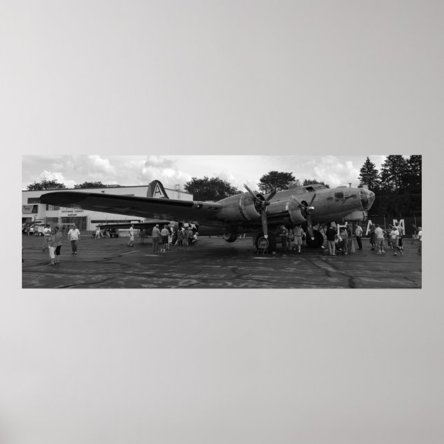 B17 Flygfästning Poster (Framsidan)