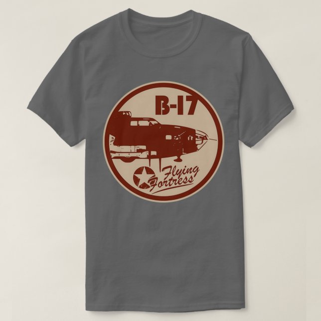 B17 Flygfästning  T Shirt (Design framsida)