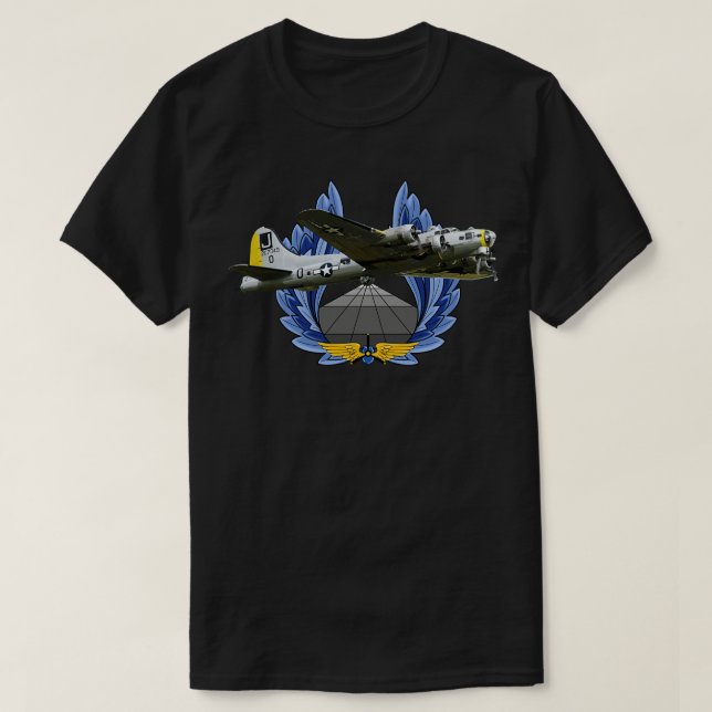 B17 Flygfästning T Shirt (Design framsida)