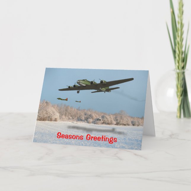 B17F-julkort Helgkort (Framsida)