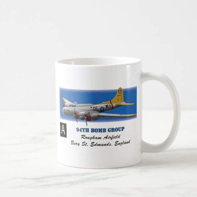 B17G 94th bombarderar gruppen Kaffemugg (Höger)
