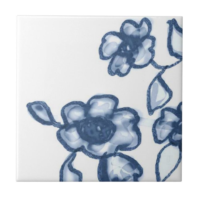 B1 - Den Delft basketväggmålningen belägger med Kakelplatta (Framsidan)