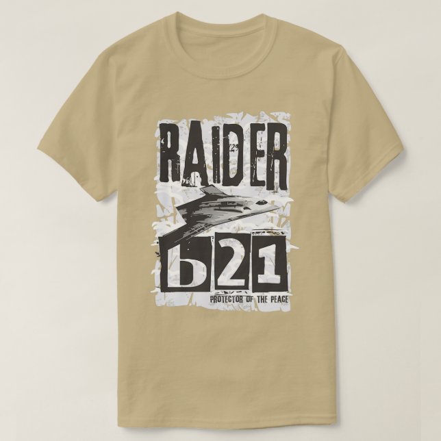 B21 Bomber  T Shirt (Design framsida)