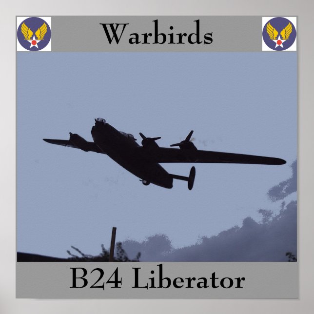 B24 Liberator Poster (Framsidan)