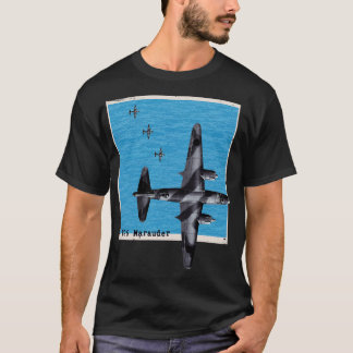 B26 Marauder WW2-bombplan över havet T Shirt