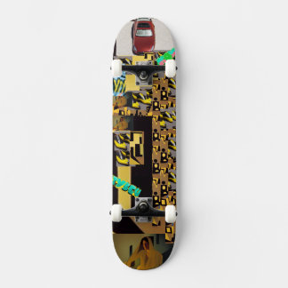 B27 RBR Knight #4 Amarillo Plaza,Tx Mini Skateboard Bräda 18,5 Cm
