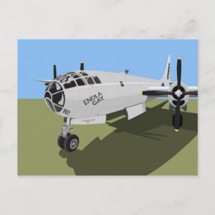 B29 Superfort Bomber Vykort