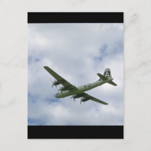 B29 Underifrån. (plan_WWII Planes Vykort