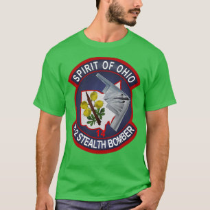 B2 Spirit of Ohio Stealth Bomber wo Txt T Shirt