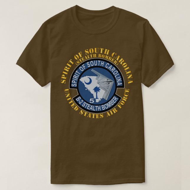 B2 Sydoolina Stealth Bomber X T Shirt (Design framsida)