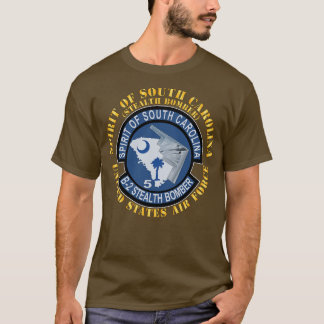 B2 Sydoolina Stealth Bomber X T Shirt