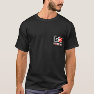 B3 röker på vattensvartutslagsplatsen t shirt