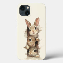 B3 Three Bunnies 3D Illusion