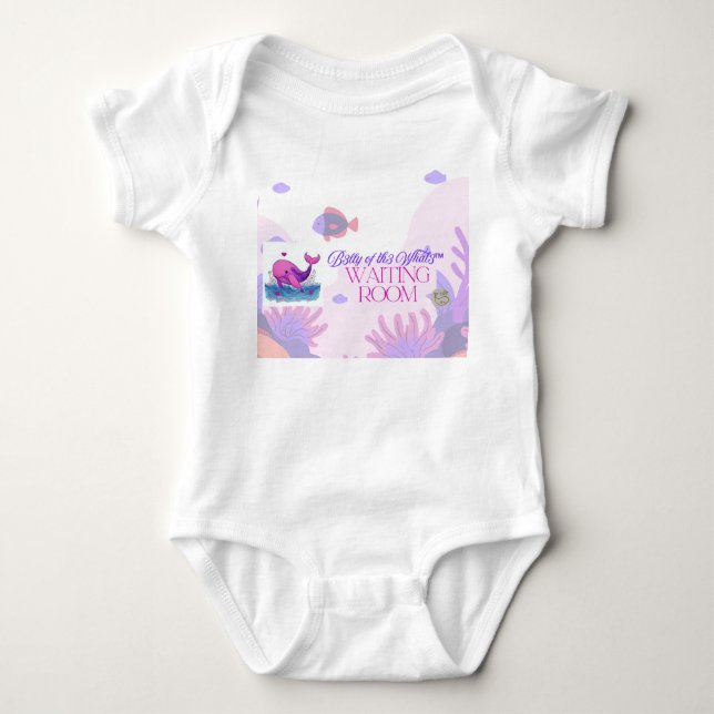 B3lly of th3 Whal3 Väntrum baby bodysuit T Shirt (Framsida)