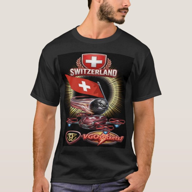B4-Schweiz T Shirt (Framsida)