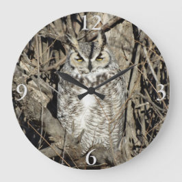 B51 Underbara Uggla Stor Klocka