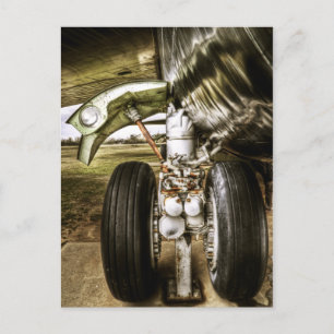 B52 Bomber Landing Gear Vykort