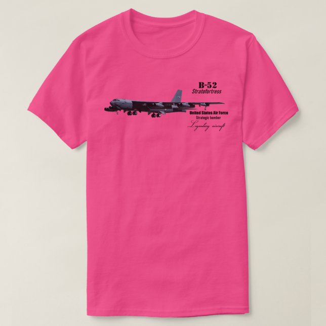 B52 Stratofästning T Shirt (Design framsida)