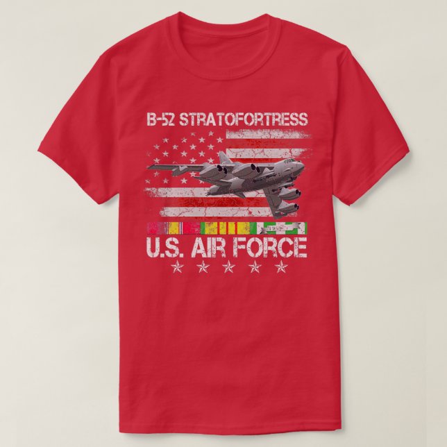 B52 Stratofort Fly T Shirt (Design framsida)