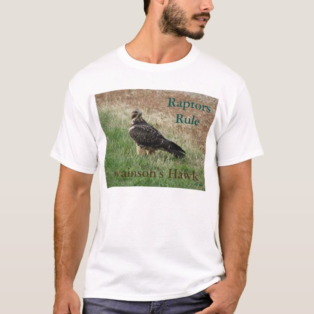 B52 Svartsvansvråk Tee Shirt (Framsida)
