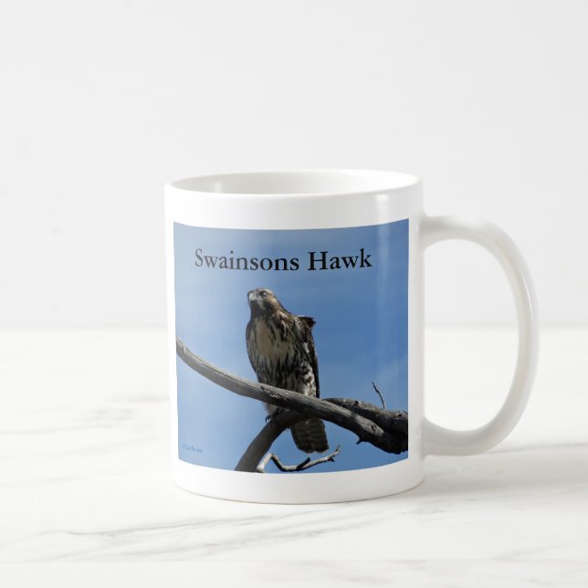 B54 Swainsons Hawk Kaffemugg (Höger)