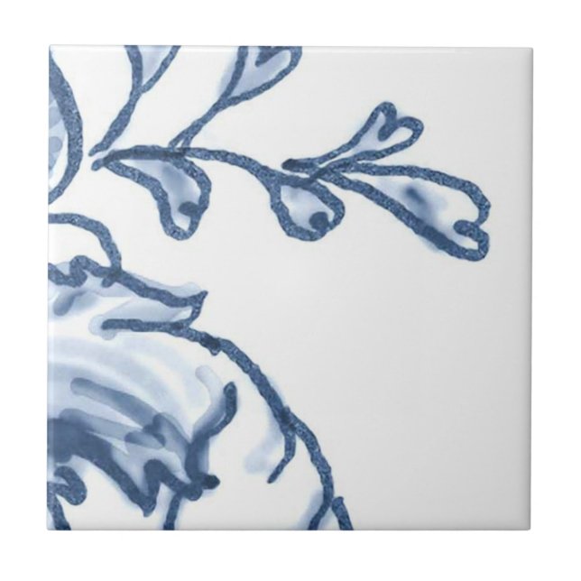 B6 - Den Delft basketväggmålningen belägger med Kakelplatta (Framsidan)