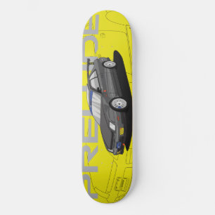B6 Fordonsdäck för rulloffset Mini Skateboard Bräda 18,5 Cm