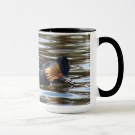 B8 Eared Grebe Courting Mugg