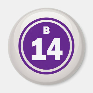 B-14- BINGOBOLL MAGNET