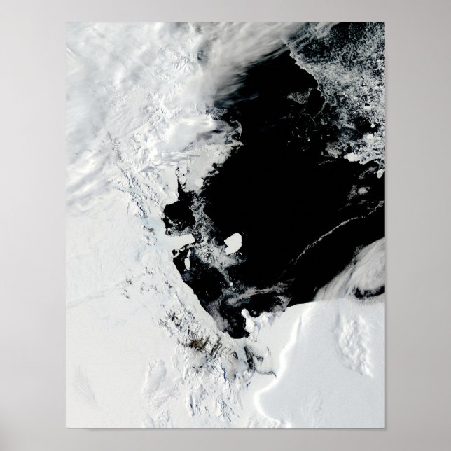 B-15J isberg i Ross Sea, Antarctica Poster (Framsidan)