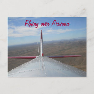 B-17 Bomber över Phoenix AZ-vykort Vykort